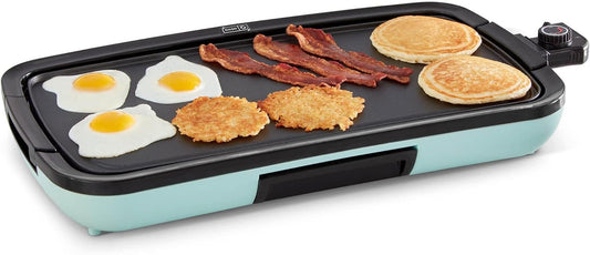 DASH Electric Cooking Griddle – Easy-Clean Nonstick Plate for Home Kitchen