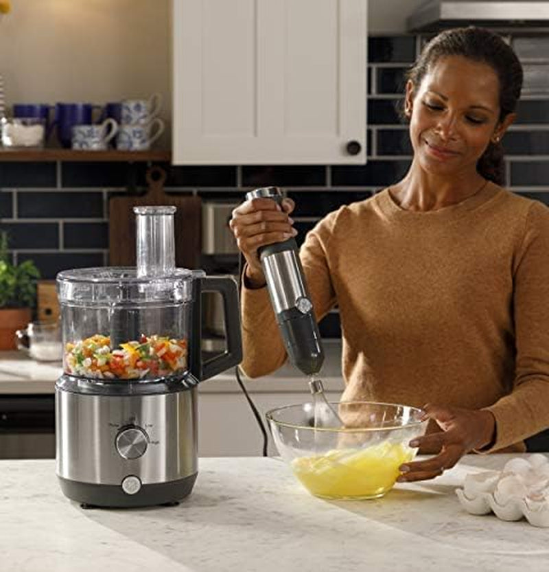 GE Premium Immersion Blender – Multifunction Hand Blender System for Mixing, Blending and Whisking with Easy-Clean Design
